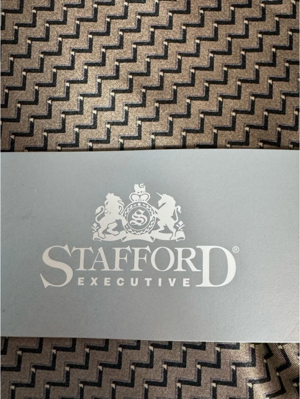 Stafford Mens Silk Tie Quiet Luxury Old Money Career Preppy New